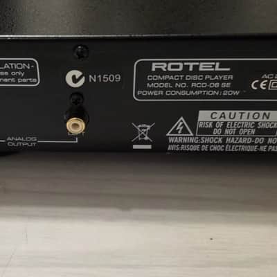 VINTAGE ROTEL SE CD PLAYER/SPECIAL EDITION image 4