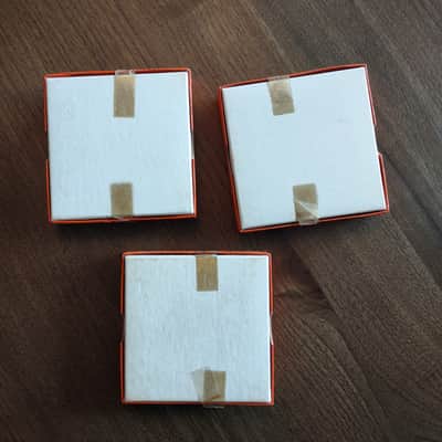 Gibson lot of 3 Vintage Orange box Electric Guitar Strings 1950s/60s imagen 4