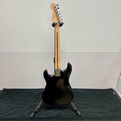Used Squier FSR Bullet Strat Stratocaster Electric Guitar HH Black 2010 image 13