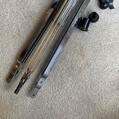 Yamaha 9000 RC Cymbal stand tripod base 80’s - Chrome image 9