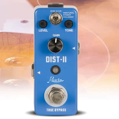 Rowin LEF-301B Distortion II Guitar Effect Pedal True Bypass image 1