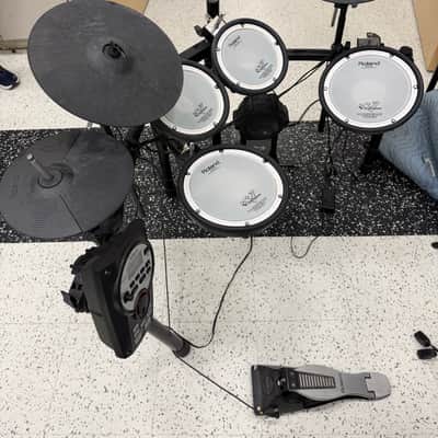Roland TD-11KV V-Drum Kit with Mesh Pads 2010s - Black image 1