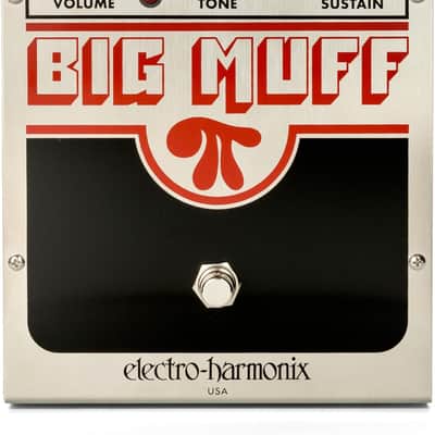 Electro Harmonix Big Muff USA Pi Distortion Sustainer Fuzz Guitar Effects Pedal image 1