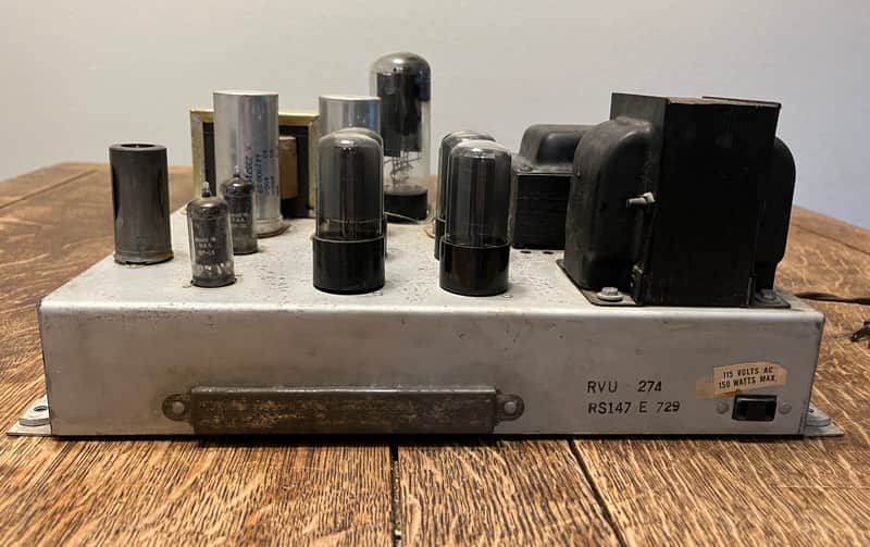 RCA SP-20 (Chassis RS-147) Mono Power Amplifier 1955-1956 - Silver image 1