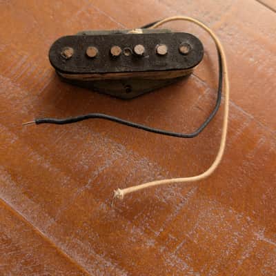 Fender Telecaster Bridge Pickup Early To Mid 1960s Gray Bottom Cloth image 2