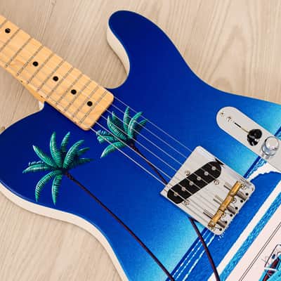 2022 Fender Japan Art Canvas Esquire Hiroshi Nagai No 1, Mint w/ Case & Hangtags, 1 of 30 image 6