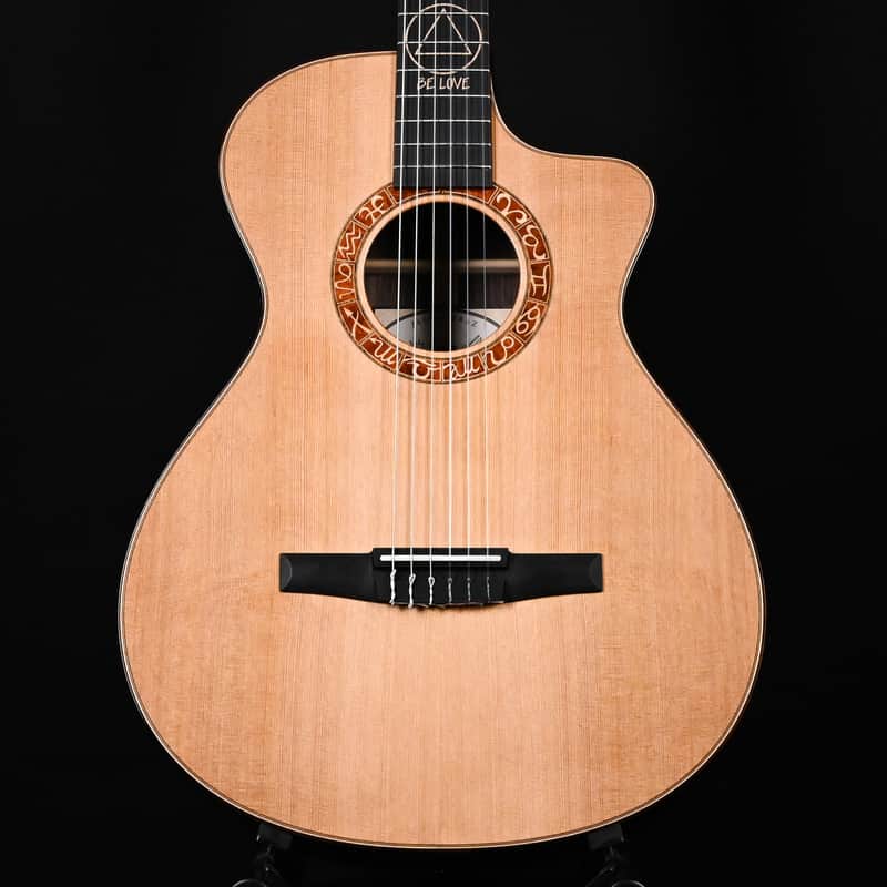 Taylor Jason Mraz Signature Model (JMSM) Nylon w/ Western Red Cedar Top & Indian Rosewood Back and Sides Acoustic-Electric Guitar 2026 (1201146085) image 1