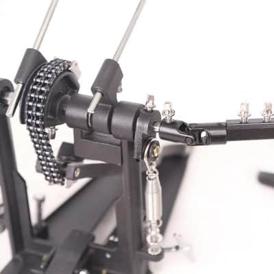 Double Bass Drum Pedal Kick Twin Dual Chain Drive Percussion for rock Music image 4