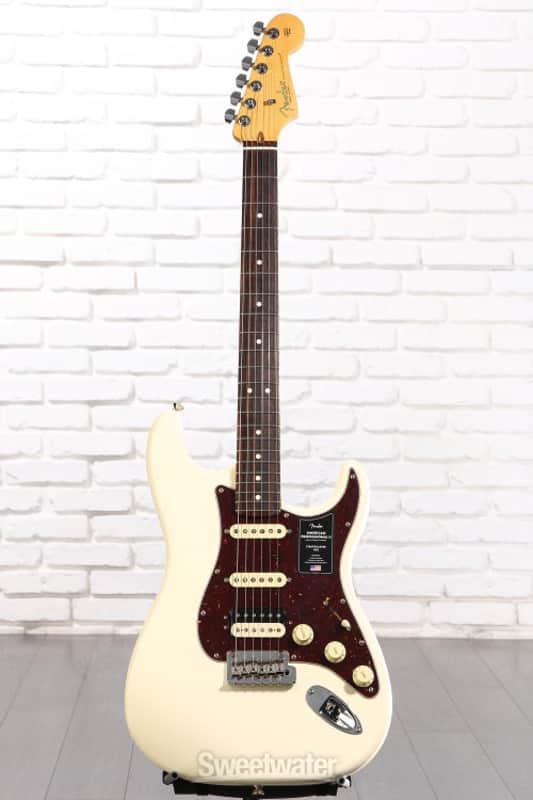 Fender American Professional II Stratocaster HSS - Olympic White with Rosewood Fingerboard (StratAP2HROWd2) image 1