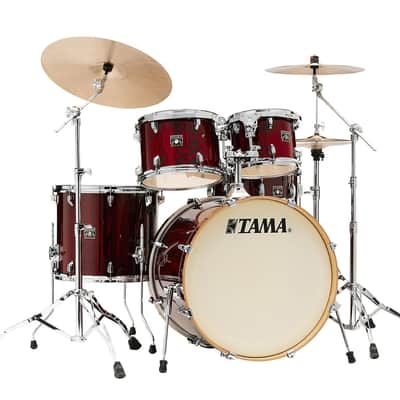 Tama Superstar Classic 5-pc Shell Pack w/22" Kick - Gloss Garnet Lacebark Pine