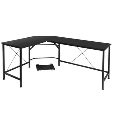 Home Recording Studio 66" Corner Desk for MIDI Keyboard & Audio Setup (2026 Model) image 2