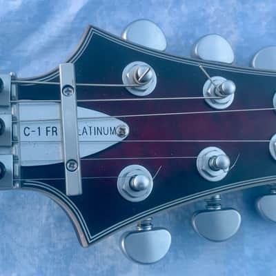 Schecter Hellraiser C-1 FR S Sustainiac 2014 - 2017 - Purple Burst Quilt image 2