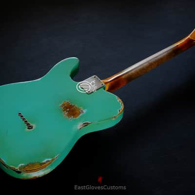 Fender Telecaster Seafoam Green Heavy Aged Relic image 13