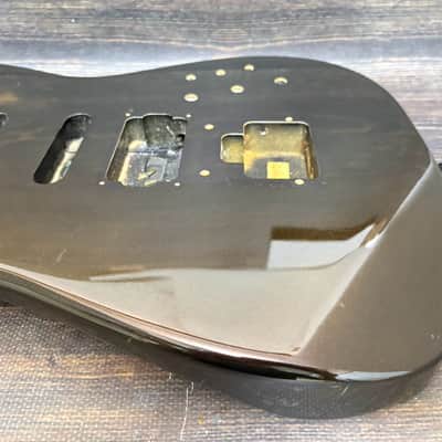 80s Charvel by Jackson Model4 Body Metallic Brown w/Plate Made in Japan image 9