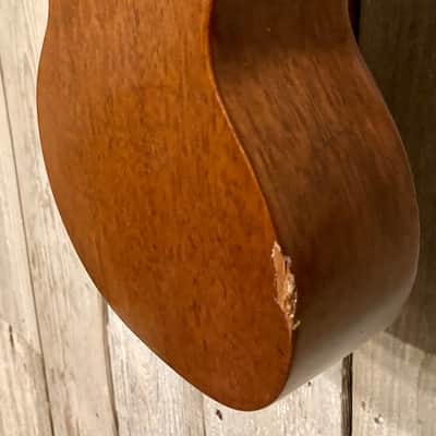 Martin Style 0 Mahogany Soprano Ukulele 1960s Support small biz image 11