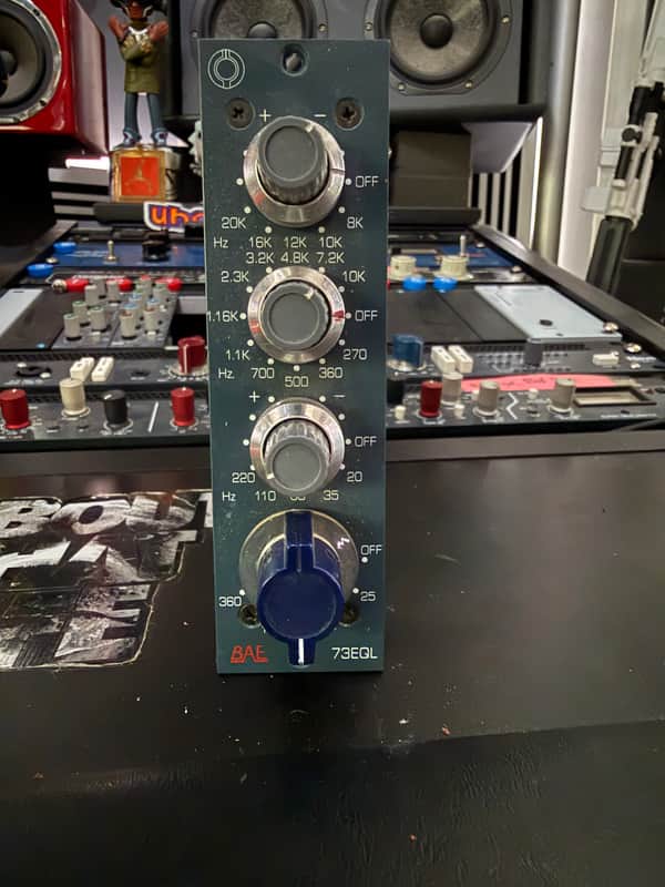 BAE 73EQL 500 Series 3-Band Equalizer Module 2020 - RAF Blue Grey image 1