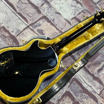Epiphone IGC Inspired by Gibson Les Paul Custom Ebony New Unplayed Auth Dlr 8lb10oz #705 image 16