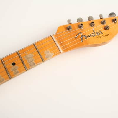 Fender Custom Shop Limited Edition Dual P90 Tele Relic Maple Neck Pink Paisley image 4