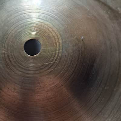 Paiste 2002 black label ride cymbal Early 1970's - Bronze image 5
