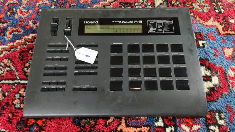 Roland R-8 Human Rhythm Composer 1980s - Black image 1