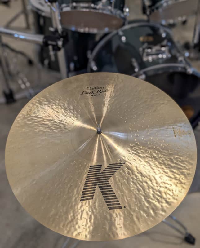 Zildjian K Custom Dark 20" Ride & 18" Crash Bundle image 1