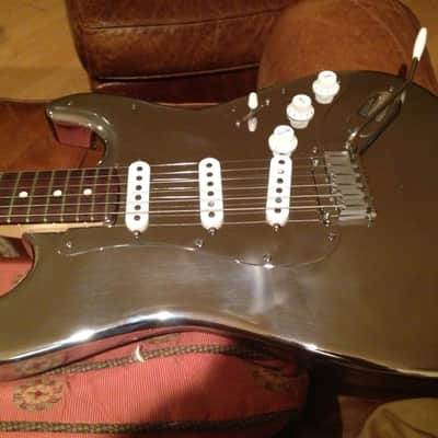 Fender 40th Anniversary USA Stratocaster Strat RARE Aluminum Edition image 7