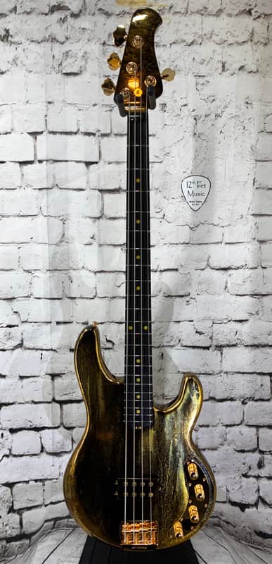 2026 Ernie Ball Music Man 50th Anniversary StingRay 4 H - Molten Gold
