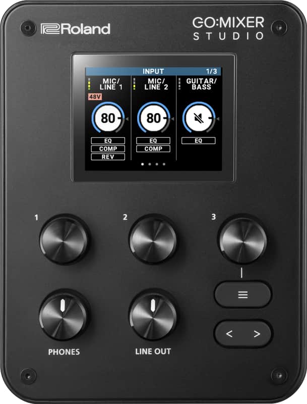 Roland GO:Mixer Studio Audio Mixer/Interface image 1