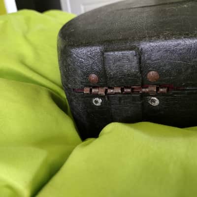 Gibson Les Paul Vintage Chainsaw Hardshell Case 1978 1970s 1980s Chainsaw Case 1978 - Black image 10