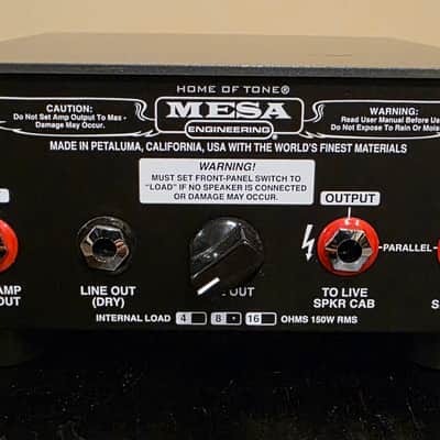 Mesa Boogie PowerHouse Reactive Load Attenuator - 8ohm 2020 - Present - Black image 4