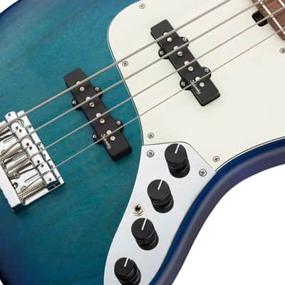 Sadowsky MetroLine 22-Fret Will Lee Bass, Red Alder Body, 4 String, Bora Blueburst Transparent Satin image 5