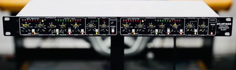 Drawmer DL251 2-Channel Spectral Compressor 2010s - Black image 1