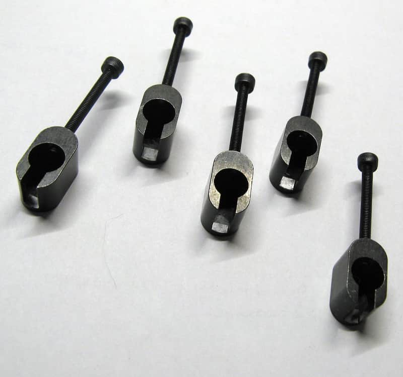 ABM Replacement Clamps for 3901 Single String Tuner/Bridge for Headless Bass Guitars image 1