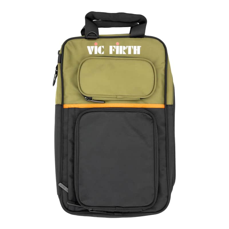 Vic Firth VXSB0114 Professional Stick Bag Green/Black image 1