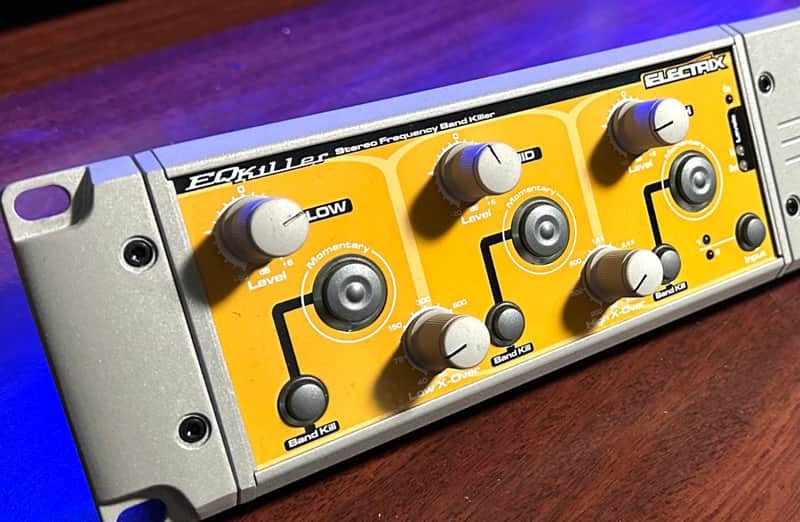 Electrix EQ Killer Stereo Frequency Band Killer 2000s - Yellow Bild 1