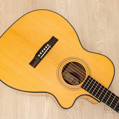 1994 Webber OM-C Cutaway Acoustic Guitar, Spruce & Figured Maple, Near-Mint w/ Case image 10