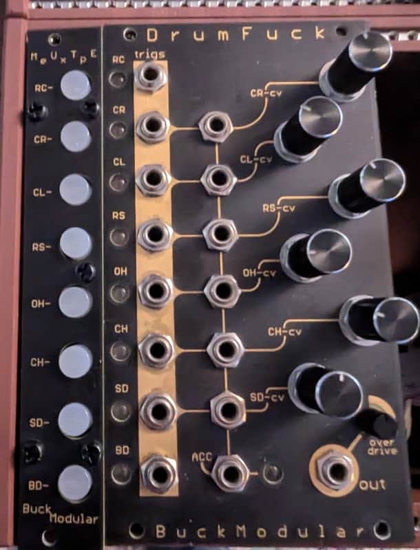 Buck Modular Drumfuck 2018 - Black gold image 1