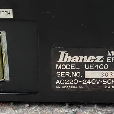 Ibanez UE400 1980 - Black Rack image 6