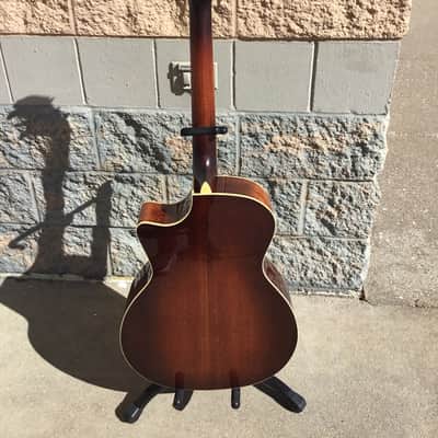 Eastman AC322CE Solid Sapele/Sitka Spruce Grand Auditorium Cutaway with Electronics Natural image 7