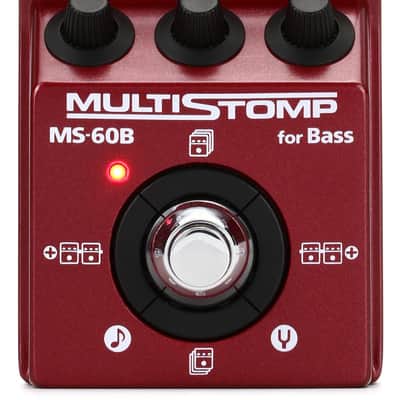Zoom MS-60B Multistomp Bass Effects Pedal Bundle with Truetone 1 SPOT Slim 9V DC Adapter image 3