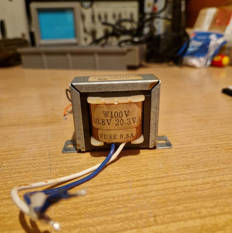 Roland Juno 106  Power Transformer 100/110v Japan modell image 1