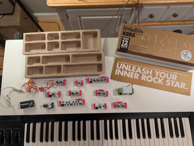 Korg Little Bits Synth Kit - Very Good Condition - With Box - Synthesizer image 1