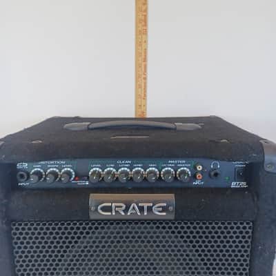Crate BT25 Bass Amplifier 2 Channel Combo Amp 4Band EQ 25Watts 10"Speaker+Inputs image 9