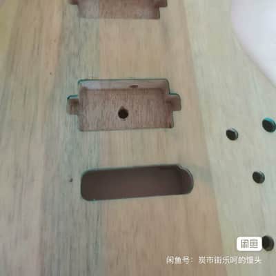 HH Basswood Parker Style Guitar Body with Maple Neck, Rosewood Fingerboard image 3