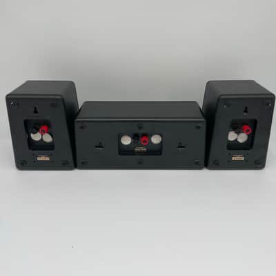 (3) Sound Dynamics Surround Satellite Speakers Canada Bookshelf Black *TESTED image 3
