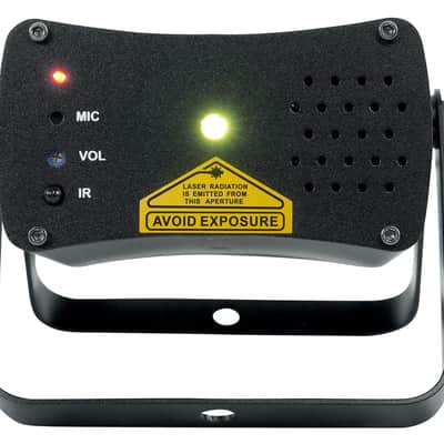 American DJ ADJ Micro Galaxian II Green/Red Laser Beam Club/Stage Light+Remote image 2