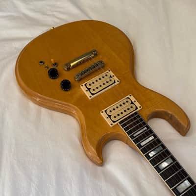 Vintage Epiphone Matsumoko SC-450 Scroll 1976 - 1979 - Natural - Made in Japan - Free Pro Setup image 3