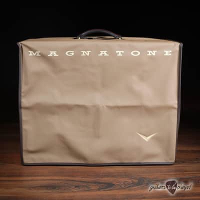 Magnatone Twilighter 22W Reverb/Vibrato 1x12” Combo Amp – Blonde w/ Oxblood image 6