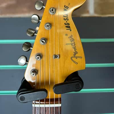 Fender MIJ Jagstang Fiesta Red 1996-97 Electric Guitar image 10
