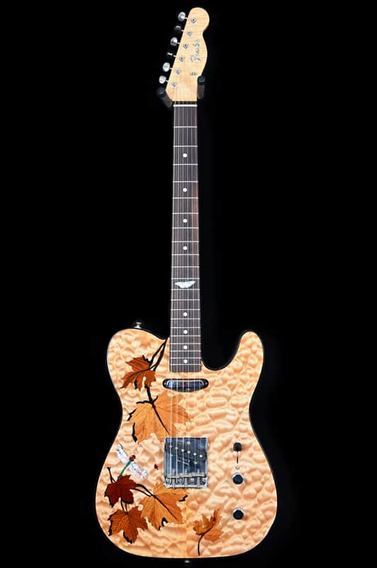 Fender Custom Shop Masterbuild Todd Krause Maple Leaf Telecaster from 2003 in Natural Maple Leaf finish with new Case image 1
